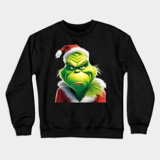 Grumpy grinch Crewneck Sweatshirt